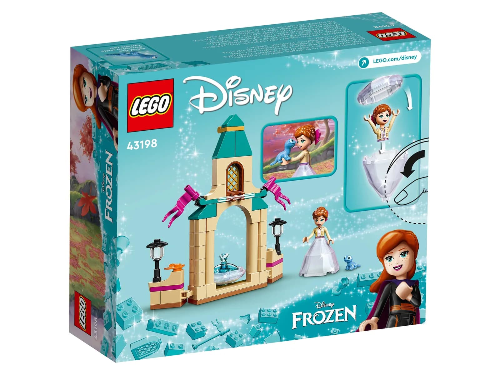 Конструктор Lego Disney Двір замку Анни 74дет 43198 фото 2
