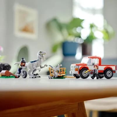 Конструктор Lego Jurassic World Блу та впіймання бета-велоцираптора 181дет 76946 фото 7 Конструктор Lego Jurassic World Блу та впіймання бета-велоцираптора 181дет 76946 фото 7