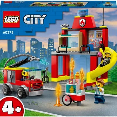 Конструктор Lego City Пожежне депо та пожежна машина 153дет 60375 фото 2 Конструктор Lego City Пожежне депо та пожежна машина 153дет 60375 фото 2