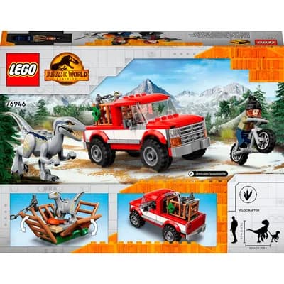 Конструктор Lego Jurassic World Блу та впіймання бета-велоцираптора 181дет 76946 фото 3 Конструктор Lego Jurassic World Блу та впіймання бета-велоцираптора 181дет 76946 фото 3