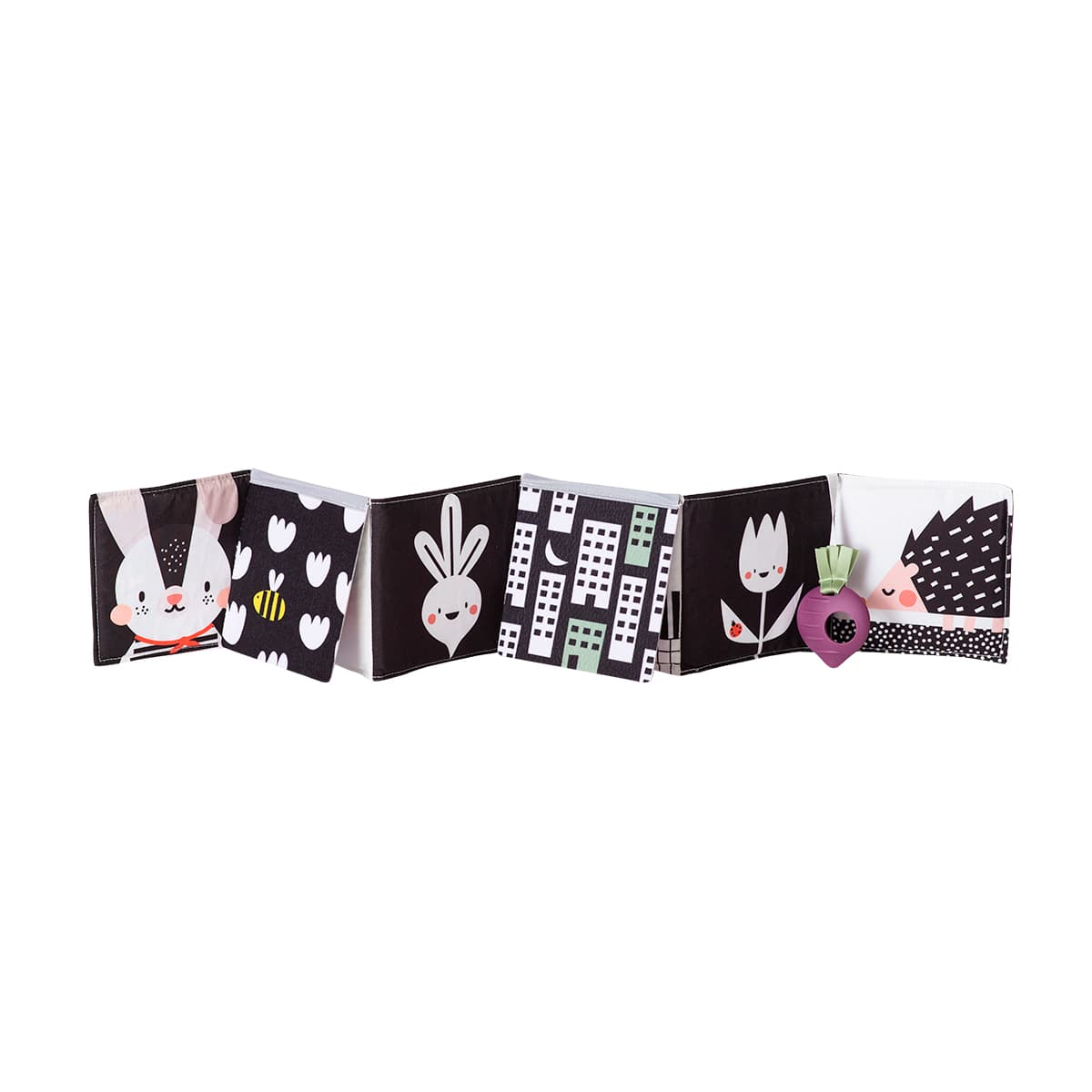 Книжка-розкладушка Taf Toys Зайчики 13065