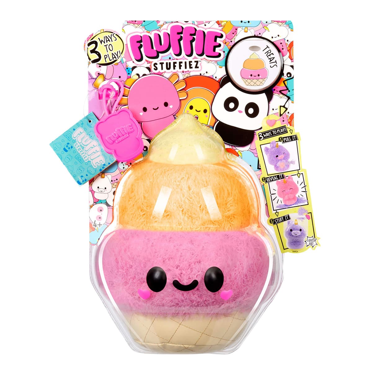 Игрушка-антистресс Fluffie Stuffiez Пушистый сюрприз Мороженое 593447-2 Игрушка-антистресс Fluffie Stuffiez Пушистый сюрприз Мороженое 593447-2