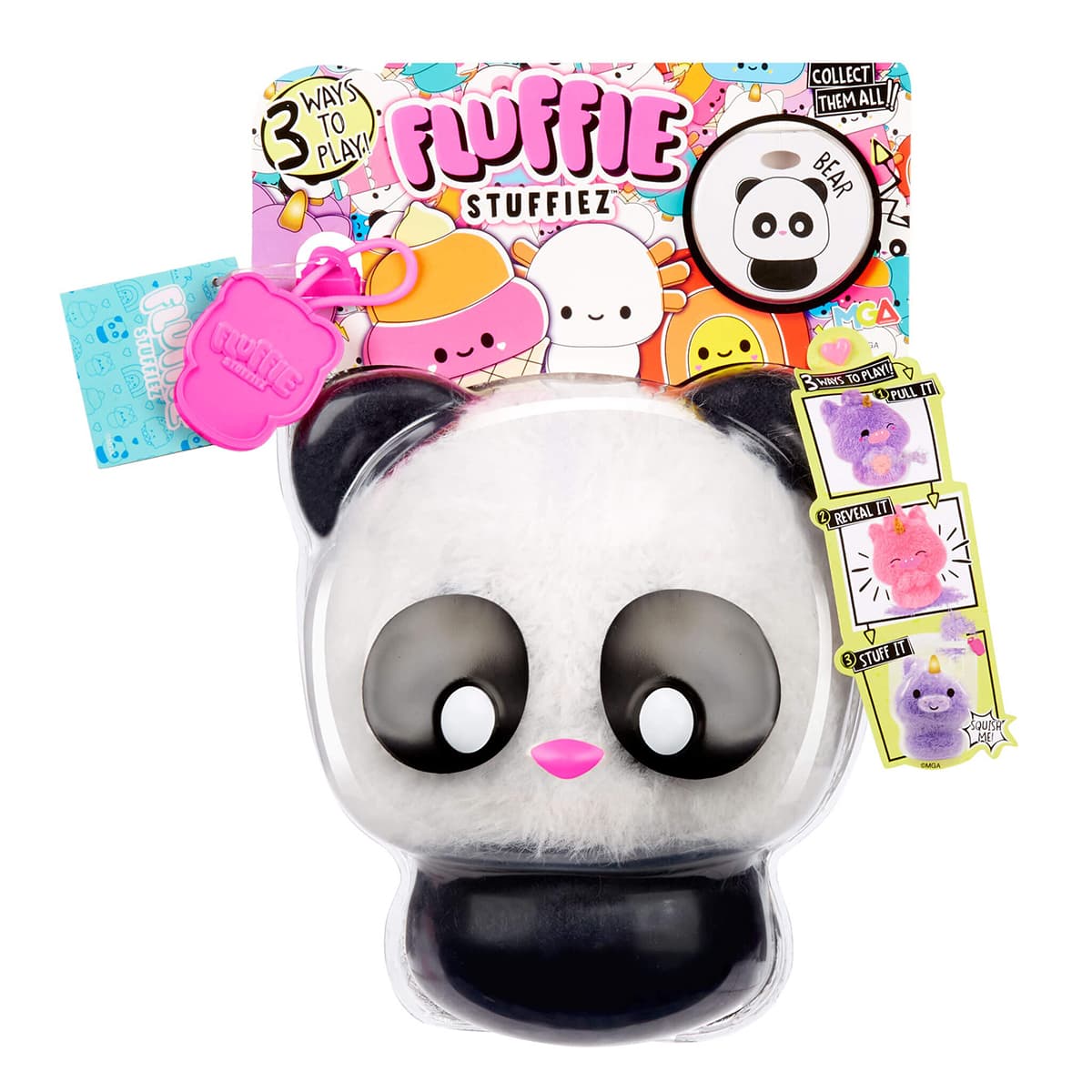 Іграшка-антистрес Fluffie Stuffiez Пухнастий сюрприз Панда 593447-5