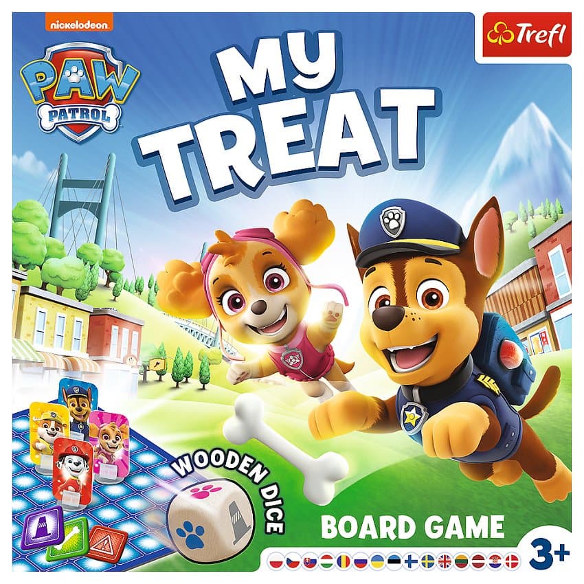 Игра настольная Trefl Моя косточка Щенячий патруль 02263 Игра настольная Trefl Моя косточка Щенячий патруль 02263