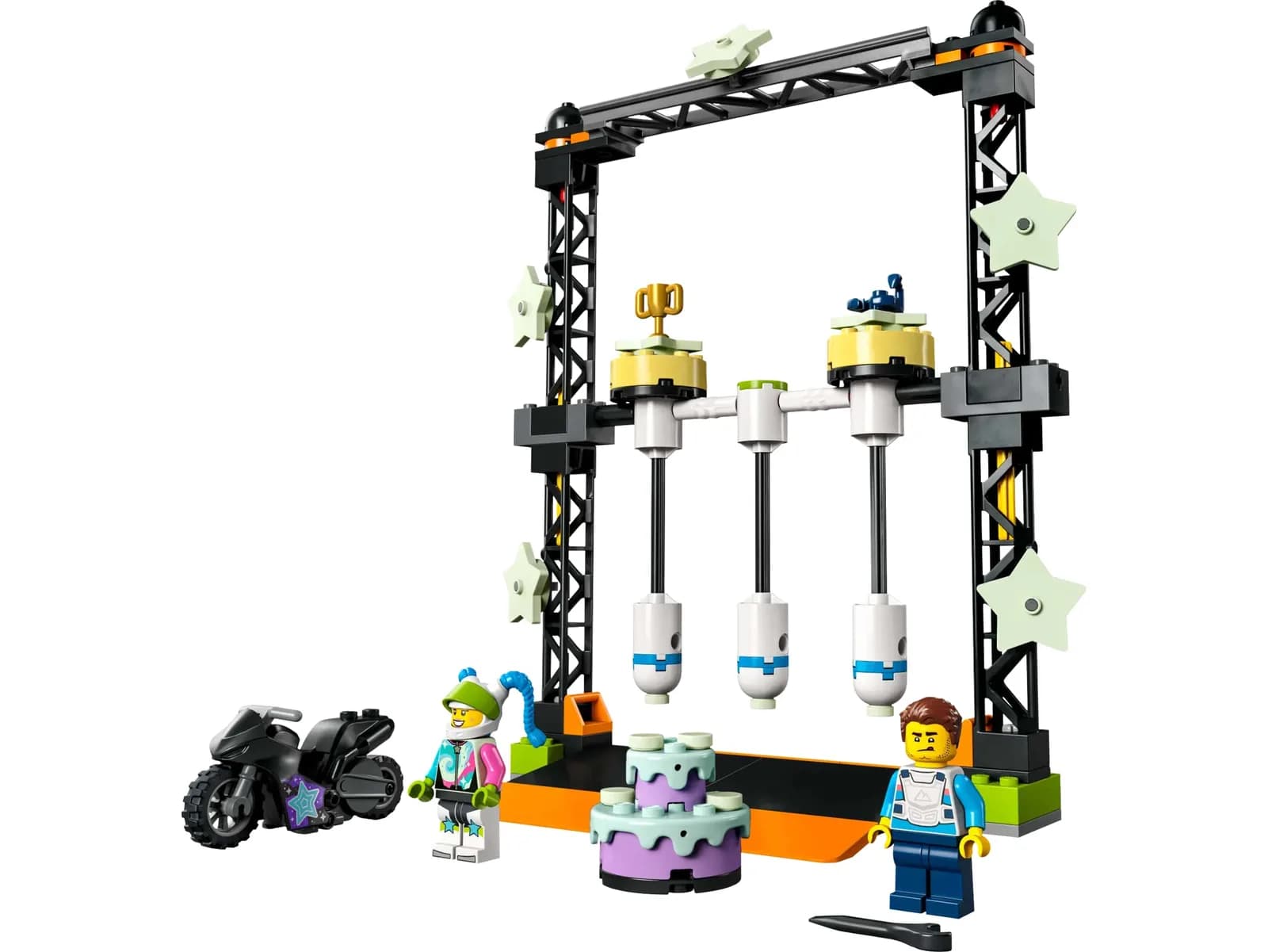 Конструктор LEGO City Stuntz Каскадерская задача Нокдаун 117дет 60341 фото 3 Конструктор LEGO City Stuntz Каскадерская задача Нокдаун 117дет 60341 фото 3