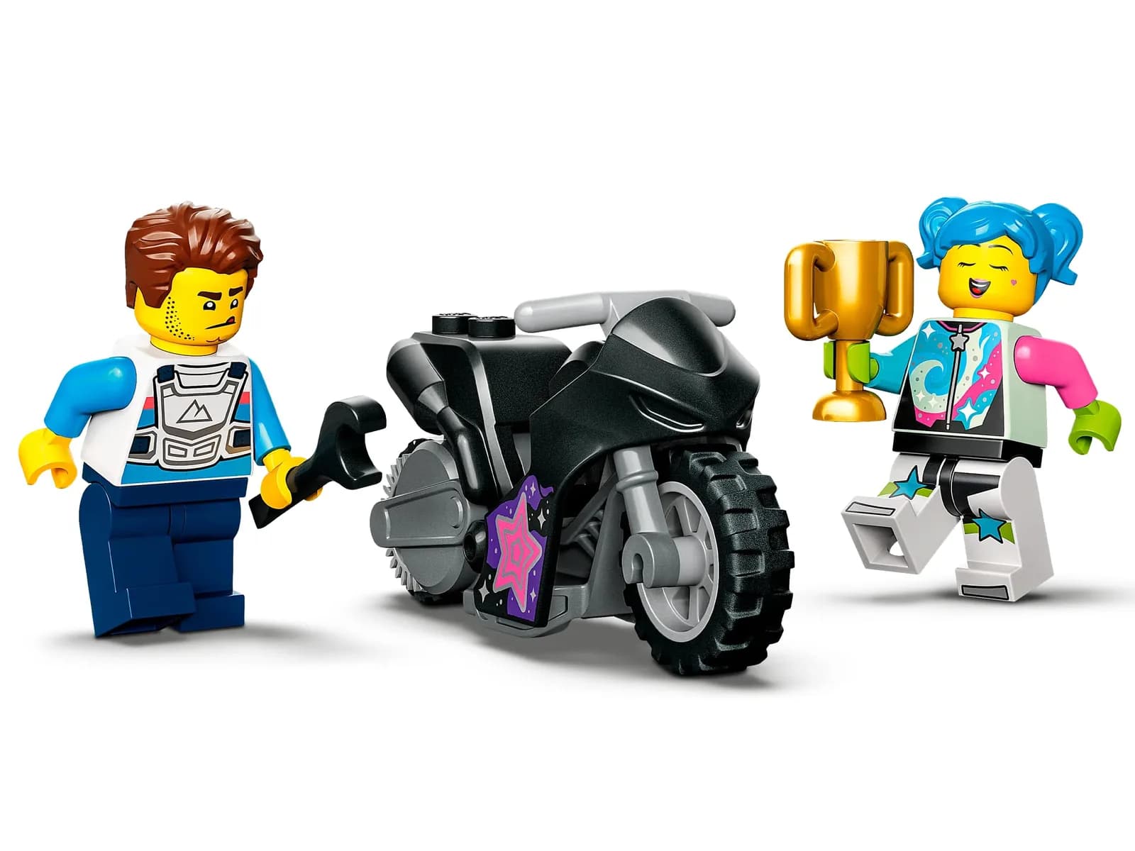 Конструктор LEGO City Stuntz Каскадерская задача Нокдаун 117дет 60341 фото 7 Конструктор LEGO City Stuntz Каскадерская задача Нокдаун 117дет 60341 фото 7