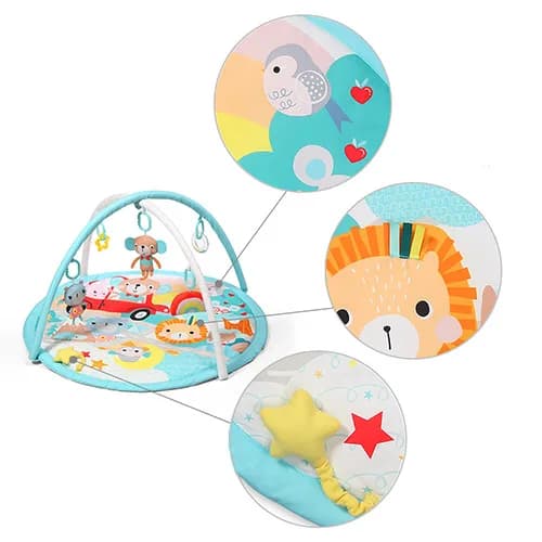 Килимок з дугами BabyOno Весела подорож 1519 фото 2 Килимок з дугами BabyOno Весела подорож 1519 фото 2