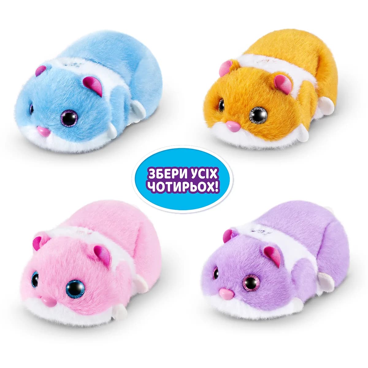 Игрушка интерактивная Zuru Pets Alive Забавный хомячок 9543-4 фото 3 Игрушка интерактивная Zuru Pets Alive Забавный хомячок 9543-4 фото 3