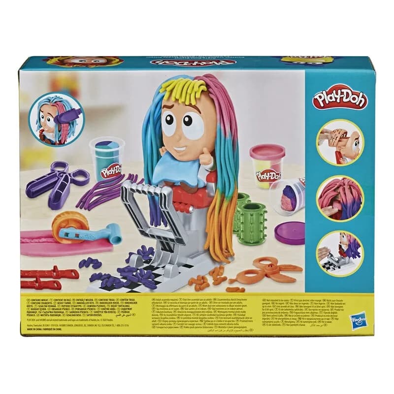 Набор для лепки Play-Doh Безумные прически F1260 фото 2 Набор для лепки Play-Doh Безумные прически F1260 фото 2