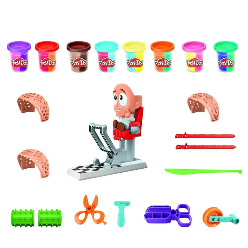 Набор для лепки Play-Doh Безумные прически F1260 фото 3 Набор для лепки Play-Doh Безумные прически F1260 фото 3