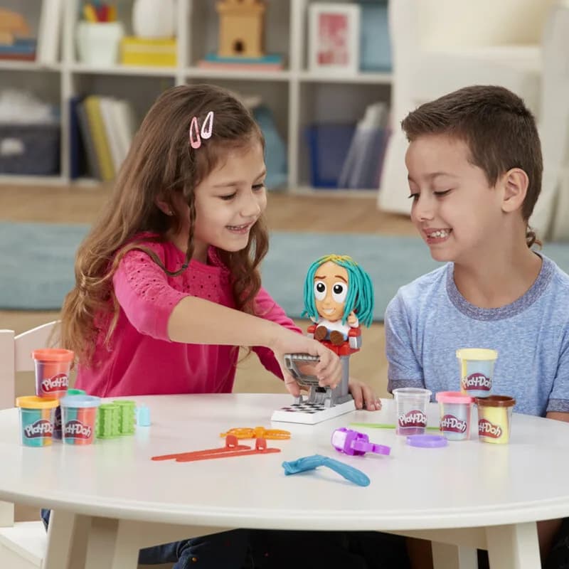 Набор для лепки Play-Doh Безумные прически F1260 фото 5 Набор для лепки Play-Doh Безумные прически F1260 фото 5