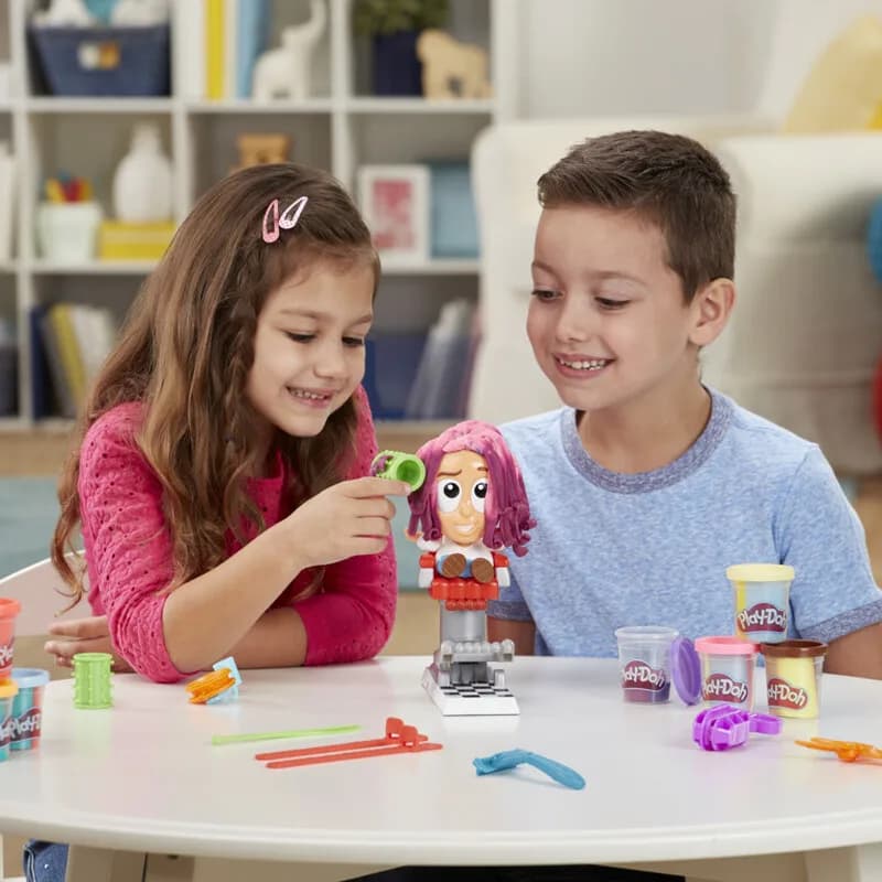 Набор для лепки Play-Doh Безумные прически F1260 фото 6 Набор для лепки Play-Doh Безумные прически F1260 фото 6