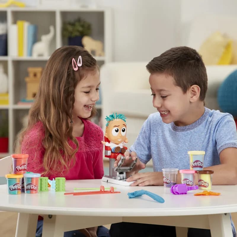 Набор для лепки Play-Doh Безумные прически F1260 фото 8 Набор для лепки Play-Doh Безумные прически F1260 фото 8