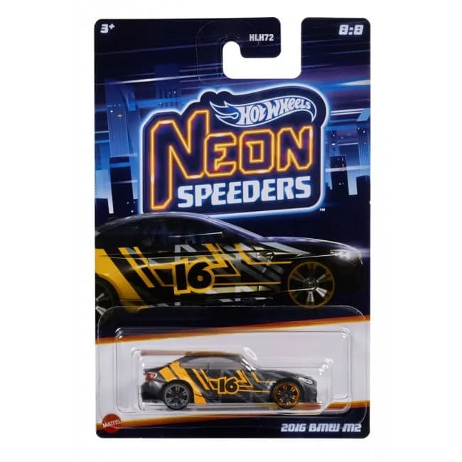 Машина тематична Hot Wheels Неонові перегонові HLH72 фото 2 Машина тематична Hot Wheels Неонові перегонові HLH72 фото 2