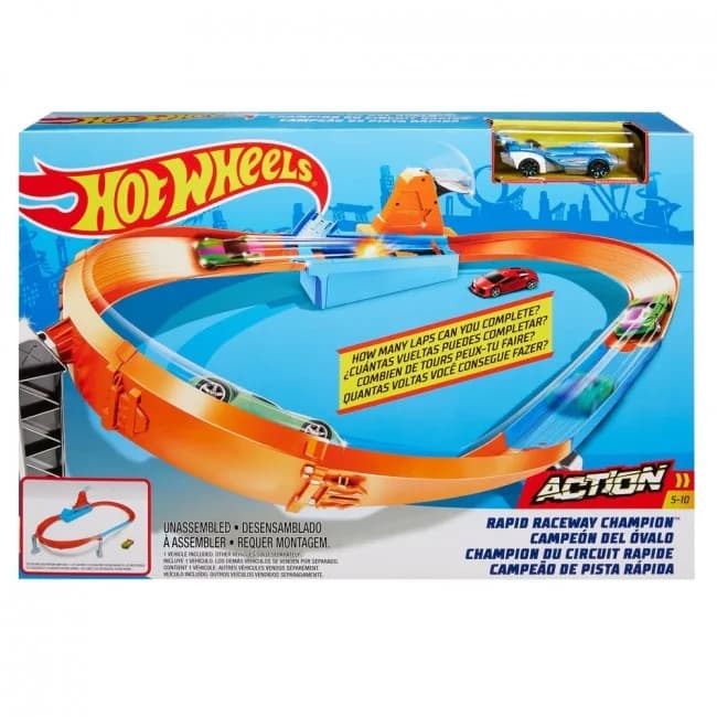 Трек Hot Wheels Змагання за кубок Чемпіона GJM75 фото 5 Трек Hot Wheels Змагання за кубок Чемпіона GJM75 фото 5