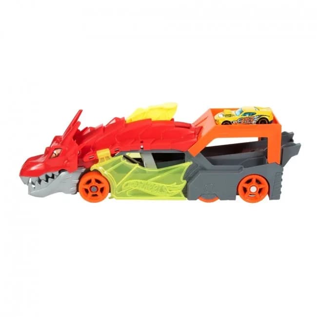 Машина Hot Wheels Транспортер Паща дракона GTK42 фото 5 Машина Hot Wheels Транспортер Паща дракона GTK42 фото 5