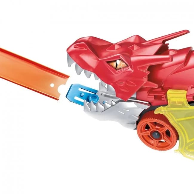 Машина Hot Wheels Транспортер Паща дракона GTK42 фото 3 Машина Hot Wheels Транспортер Паща дракона GTK42 фото 3