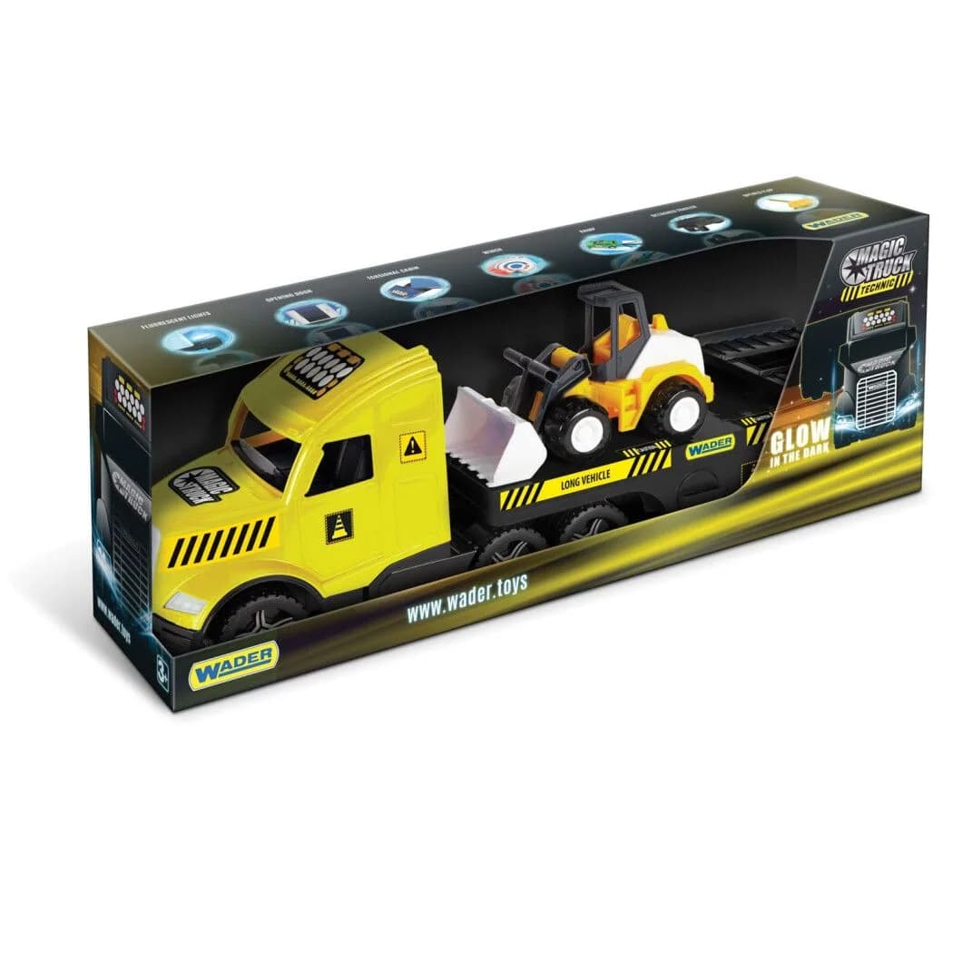 Машина Wader Magic Truck с бульдозером 36430 фото 3 Машина Wader Magic Truck с бульдозером 36430 фото 3