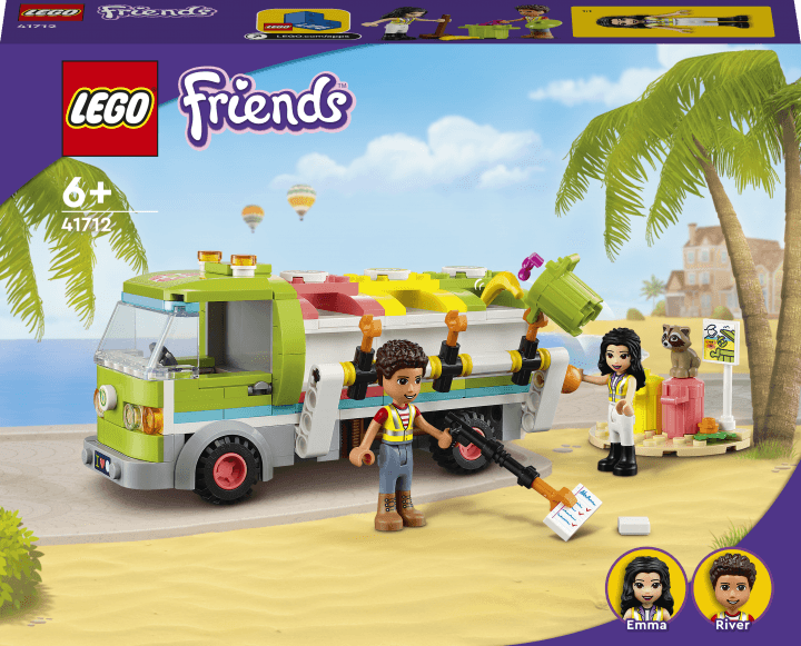 Конструктор Lego Friends Сміттєпереробна вантажівка 259дет 41712 Конструктор Lego Friends Сміттєпереробна вантажівка 259дет 41712