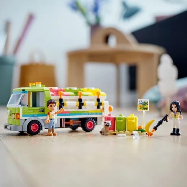 Конструктор Lego Friends Сміттєпереробна вантажівка 259дет 41712 фото 6 Конструктор Lego Friends Сміттєпереробна вантажівка 259дет 41712 фото 6