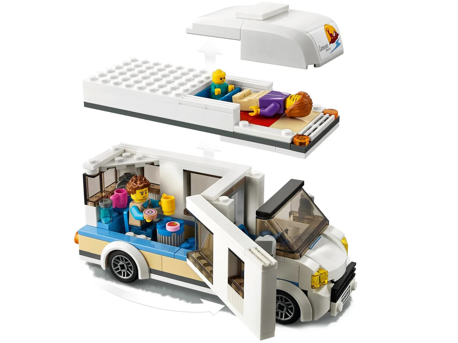 Конструктор Lego City Канікули в будинку на колесах 190дет 60283 фото 3 Конструктор Lego City Канікули в будинку на колесах 190дет 60283 фото 3