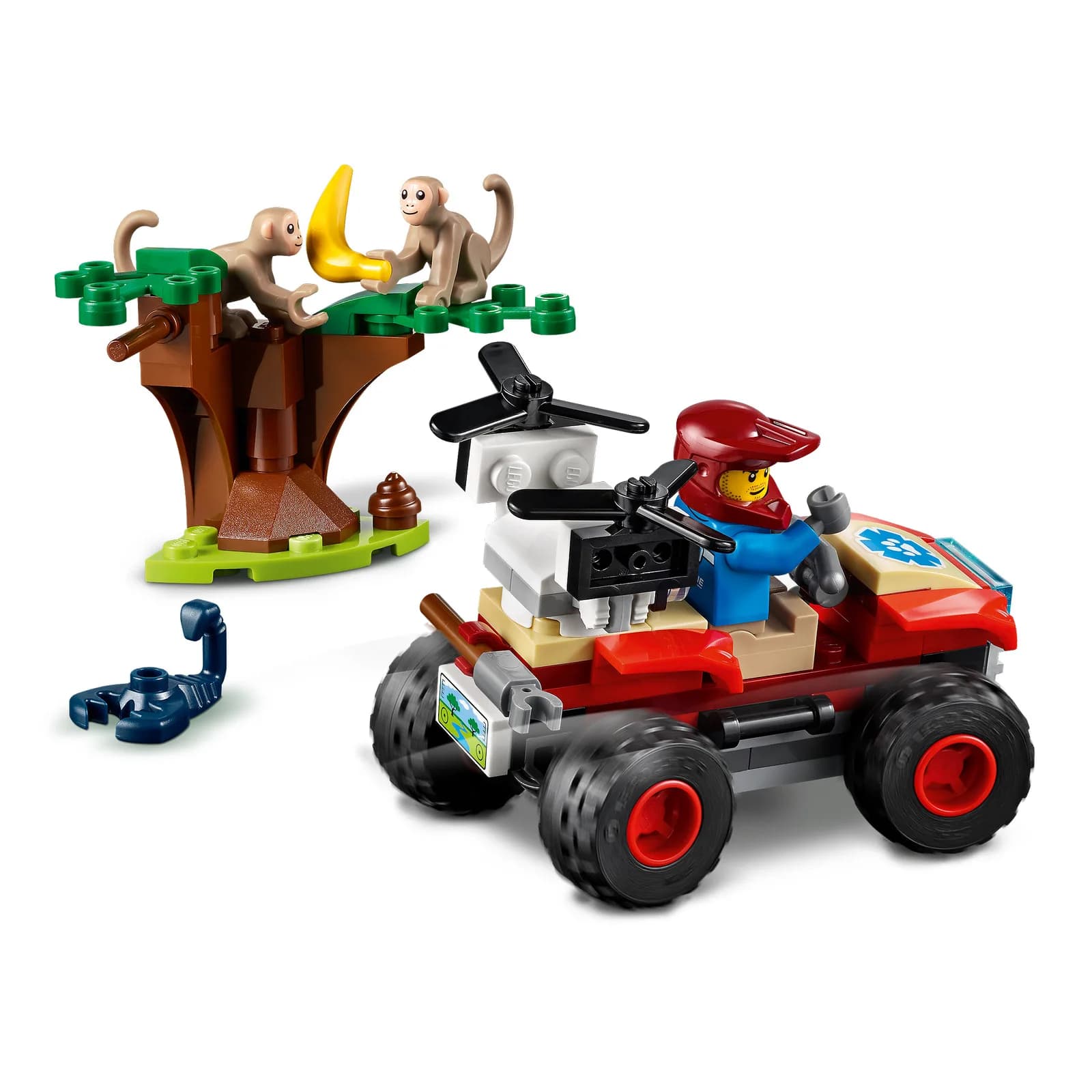 Конструктор Lego City Квадроцикл для спасения диких животных 74дет 60300 фото 6 Конструктор Lego City Квадроцикл для спасения диких животных 74дет 60300 фото 6