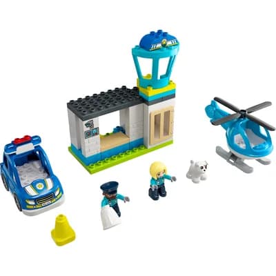 Конструктор Lego Duplo Поліцейська дільниця та гелікоптер 40дет 10959 фото 8 Конструктор Lego Duplo Поліцейська дільниця та гелікоптер 40дет 10959 фото 8