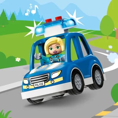 Конструктор Lego Duplo Поліцейська дільниця та гелікоптер 40дет 10959 фото 4 Конструктор Lego Duplo Поліцейська дільниця та гелікоптер 40дет 10959 фото 4
