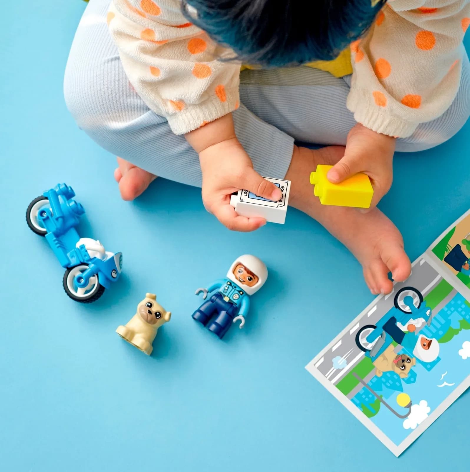 Конструктор Lego Duplo Поліцейський мотоцикл 5дет 10967 фото 4 Конструктор Lego Duplo Поліцейський мотоцикл 5дет 10967 фото 4