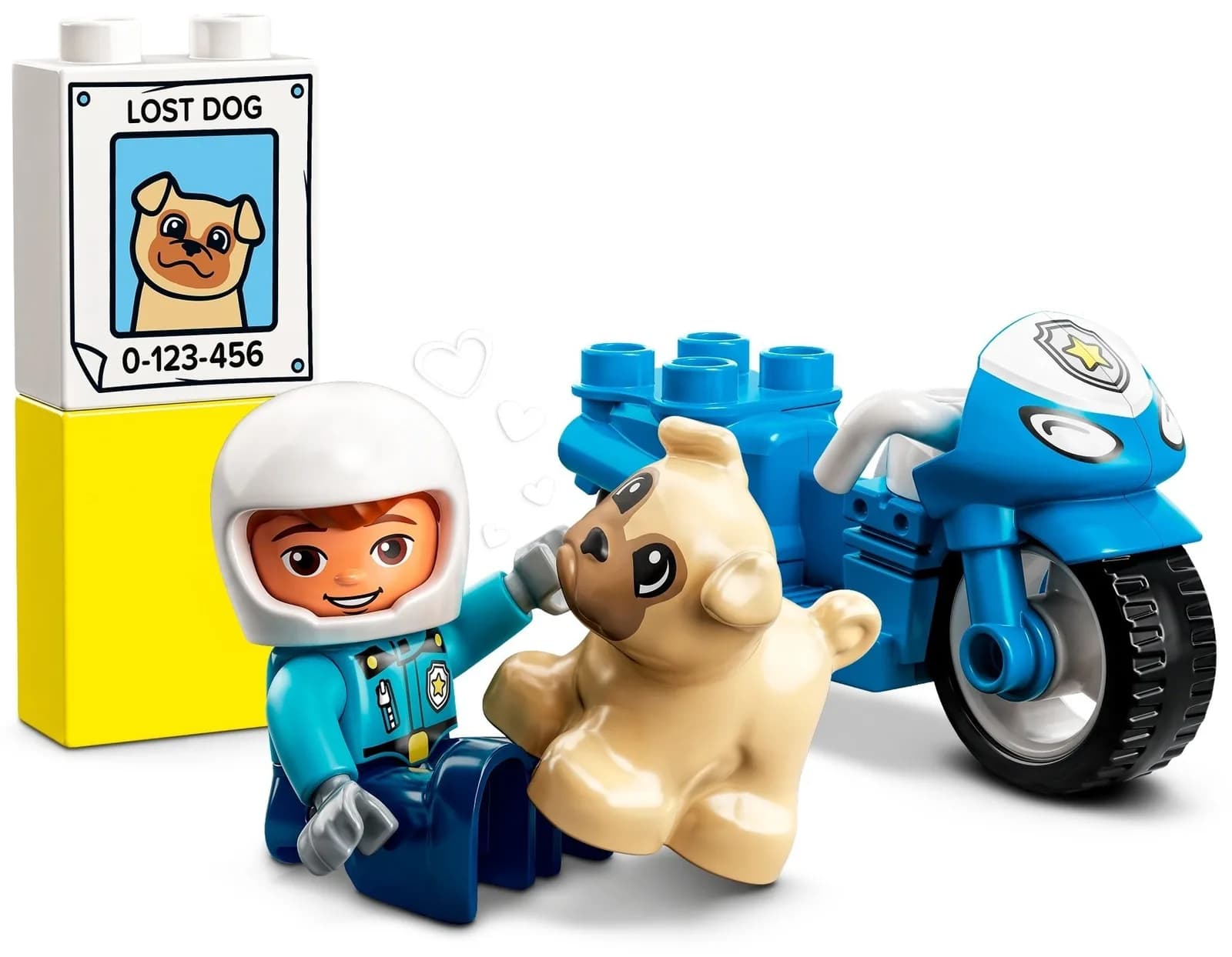 Конструктор Lego Duplo Поліцейський мотоцикл 5дет 10967 фото 5 Конструктор Lego Duplo Поліцейський мотоцикл 5дет 10967 фото 5