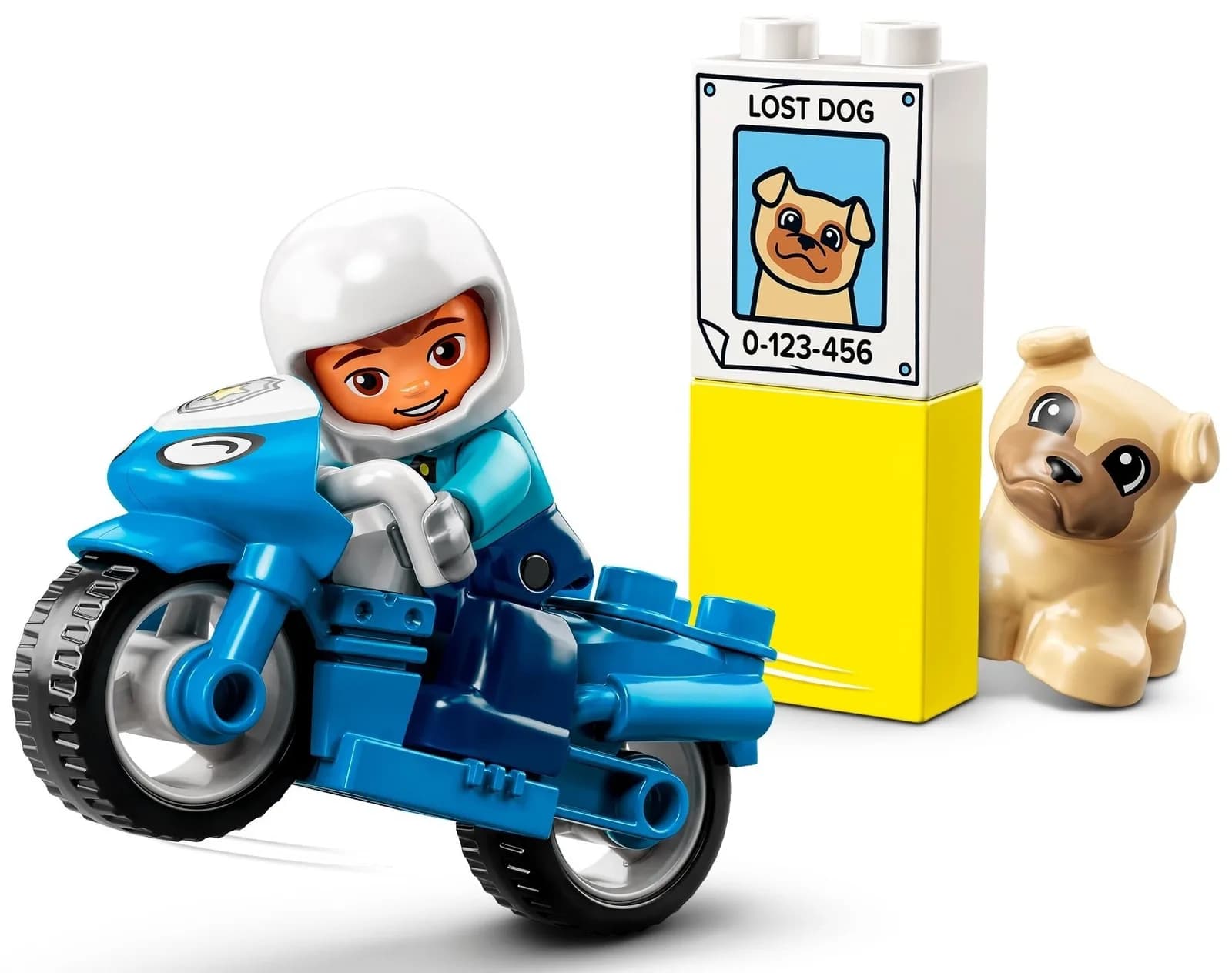 Конструктор Lego Duplo Поліцейський мотоцикл 5дет 10967 фото 6 Конструктор Lego Duplo Поліцейський мотоцикл 5дет 10967 фото 6