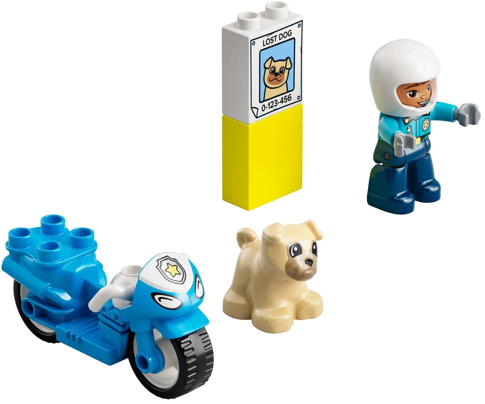 Конструктор Lego Duplo Поліцейський мотоцикл 5дет 10967 фото 7 Конструктор Lego Duplo Поліцейський мотоцикл 5дет 10967 фото 7