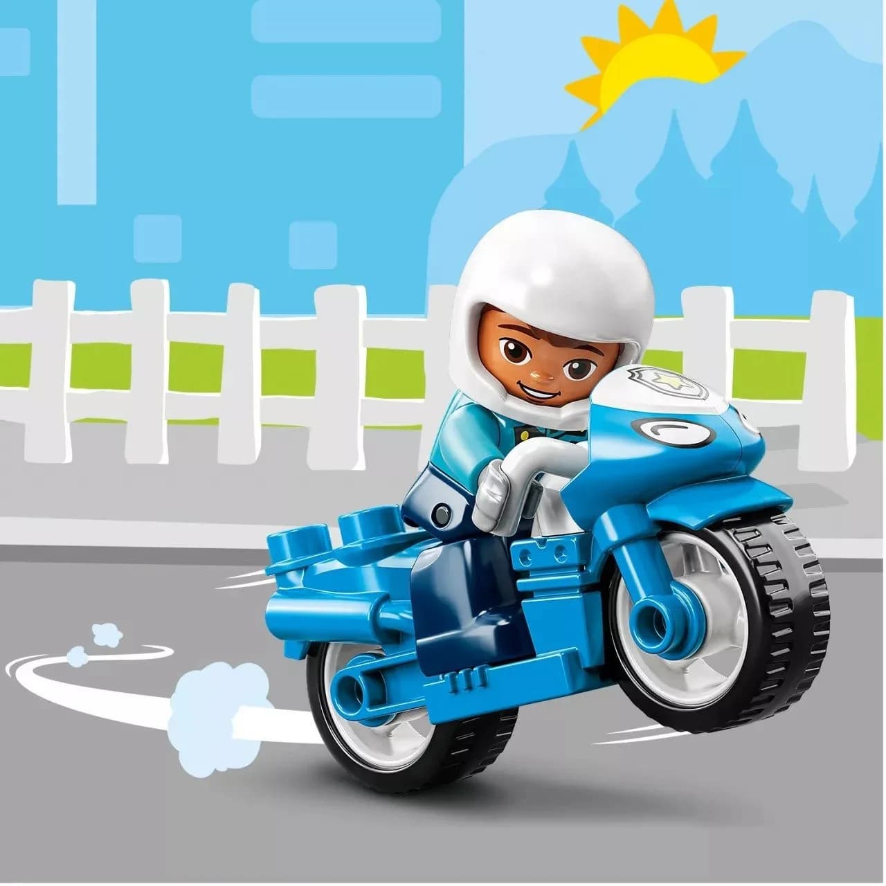 Конструктор Lego Duplo Поліцейський мотоцикл 5дет 10967 фото 8 Конструктор Lego Duplo Поліцейський мотоцикл 5дет 10967 фото 8