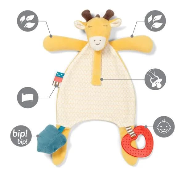 Обнимашка BabyOno Жираф 1444 фото 4 Обнимашка BabyOno Жираф 1444 фото 4