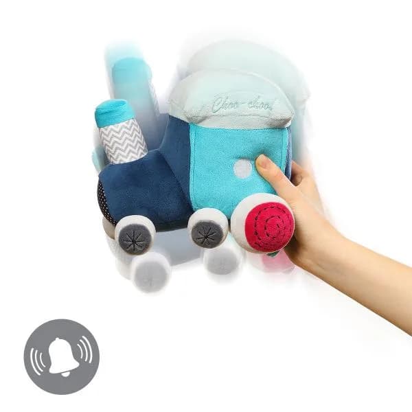 Іграшка розвиваюча паравозик Сафарі BabyOno 1495 фото 4 Іграшка розвиваюча паравозик Сафарі BabyOno 1495 фото 4