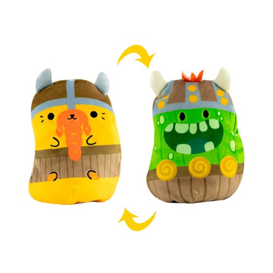 Іграшка м'яка Cats Vs Pickles 2в1 Котик та Огірок Вікінги 15см CVP2200-1 Іграшка м'яка Cats Vs Pickles 2в1 Котик та Огірок Вікінги 15см CVP2200-1