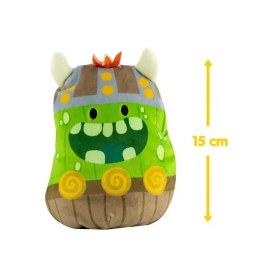 Іграшка м'яка Cats Vs Pickles 2в1 Котик та Огірок Вікінги 15см CVP2200-1 фото 6 Іграшка м'яка Cats Vs Pickles 2в1 Котик та Огірок Вікінги 15см CVP2200-1 фото 6