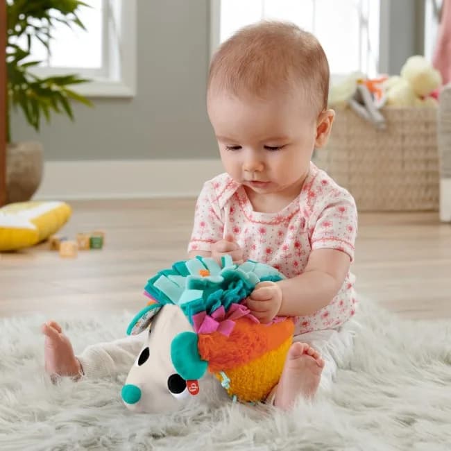 Игрушка мягкая Fisher-price Цветной ежик HBP42 фото 4 Игрушка мягкая Fisher-price Цветной ежик HBP42 фото 4