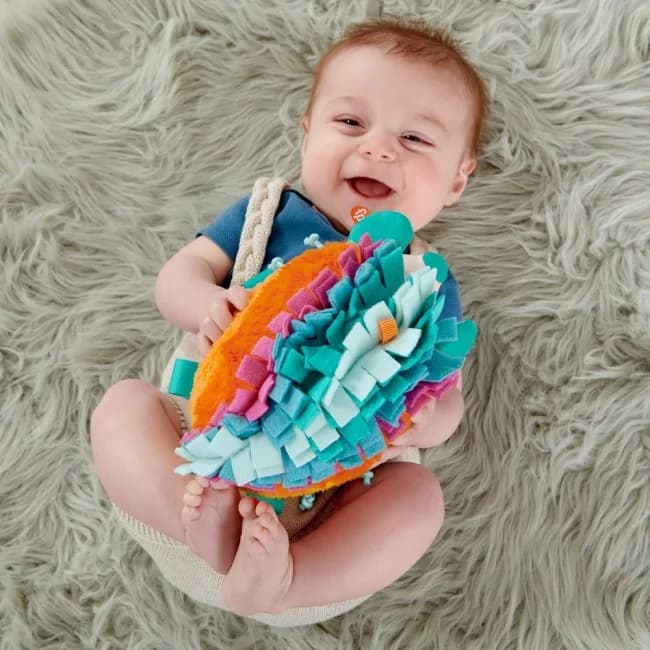 Игрушка мягкая Fisher-price Цветной ежик HBP42 фото 3 Игрушка мягкая Fisher-price Цветной ежик HBP42 фото 3