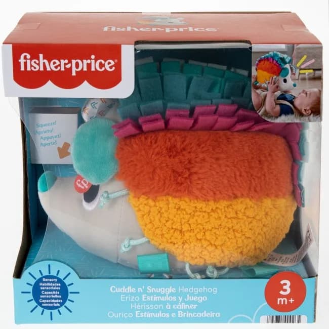 Игрушка мягкая Fisher-price Цветной ежик HBP42 фото 2 Игрушка мягкая Fisher-price Цветной ежик HBP42 фото 2