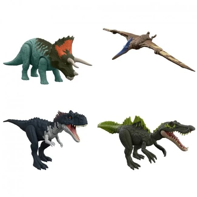 Динозавр интерактивный Mattel Громкая атака HDX17 фото 2 Динозавр интерактивный Mattel Громкая атака HDX17 фото 2