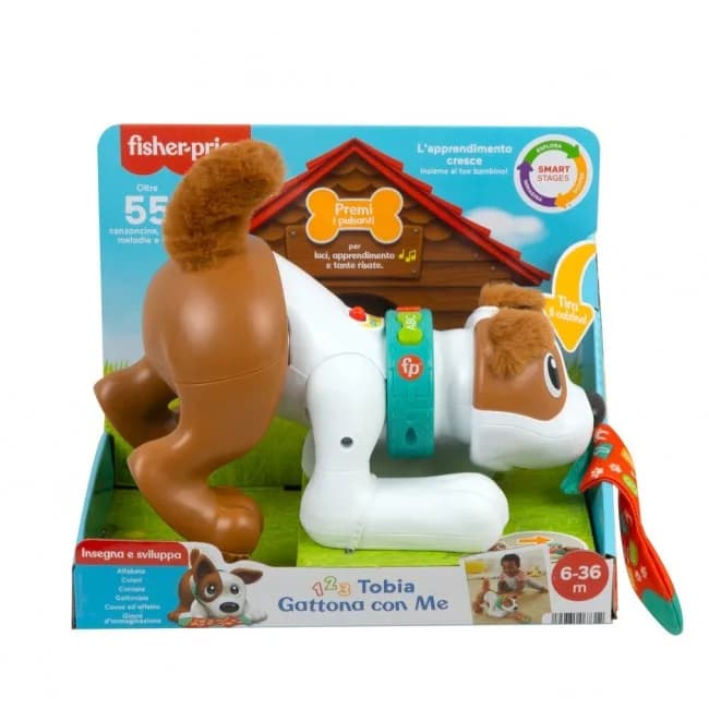 Игрушка интерактивная Fisher-price Веселый щенок HHH12 фото 2 Игрушка интерактивная Fisher-price Веселый щенок HHH12 фото 2