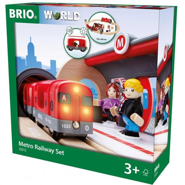 Залізниця Brio Метро 33513