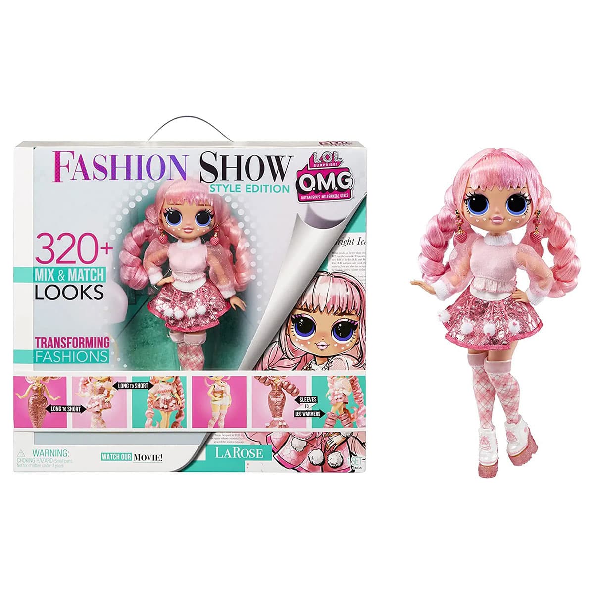 Игровой набор с куклой LOL Surprise OMG Fashion show Стильная Ла Роуз 584322 Игровой набор с куклой LOL Surprise OMG Fashion show Стильная Ла Роуз 584322