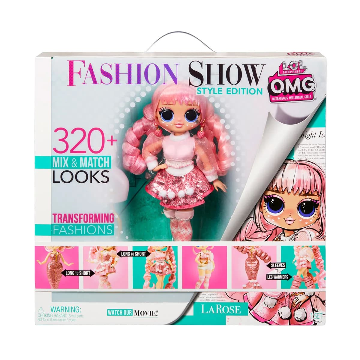 Игровой набор с куклой LOL Surprise OMG Fashion show Стильная Ла Роуз 584322 фото 3 Игровой набор с куклой LOL Surprise OMG Fashion show Стильная Ла Роуз 584322 фото 3