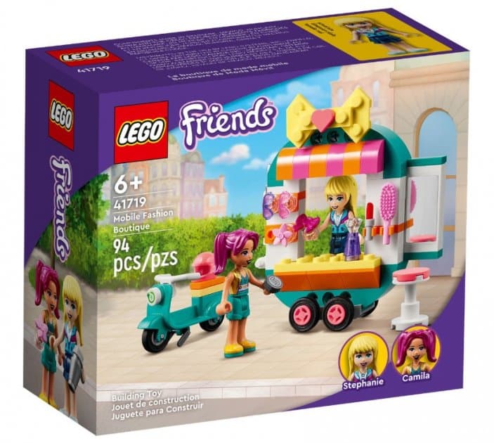 Конструктор Lego Friends Мобільний бутік моди 94дет 41719 Конструктор Lego Friends Мобільний бутік моди 94дет 41719