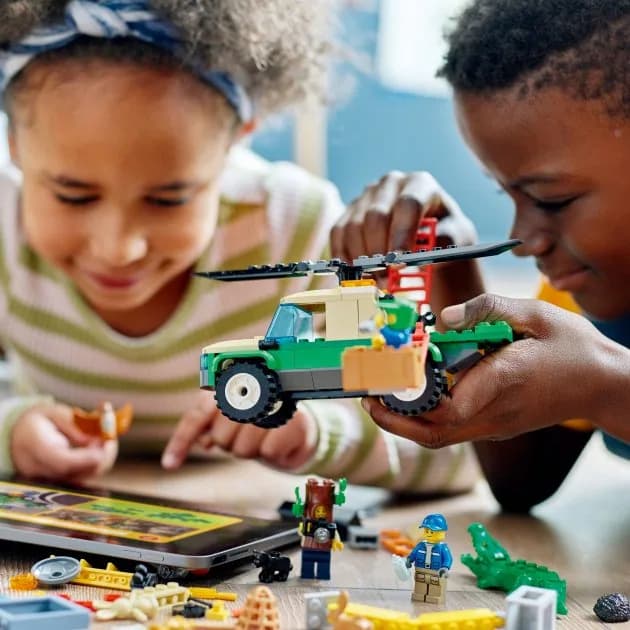 Конструктор Lego City Місії порятунку диких тварин 246дет 60353 фото 7 Конструктор Lego City Місії порятунку диких тварин 246дет 60353 фото 7