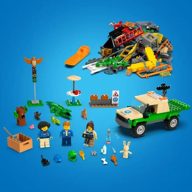 Конструктор Lego City Місії порятунку диких тварин 246дет 60353 фото 4 Конструктор Lego City Місії порятунку диких тварин 246дет 60353 фото 4