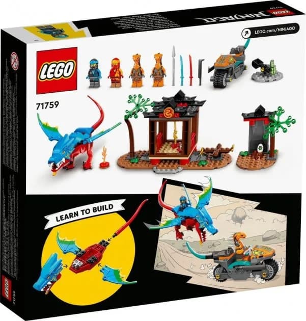 Конструктор Lego Ninjago Храм ниндзя-дракона 161дет 71759 фото 2 Конструктор Lego Ninjago Храм ниндзя-дракона 161дет 71759 фото 2