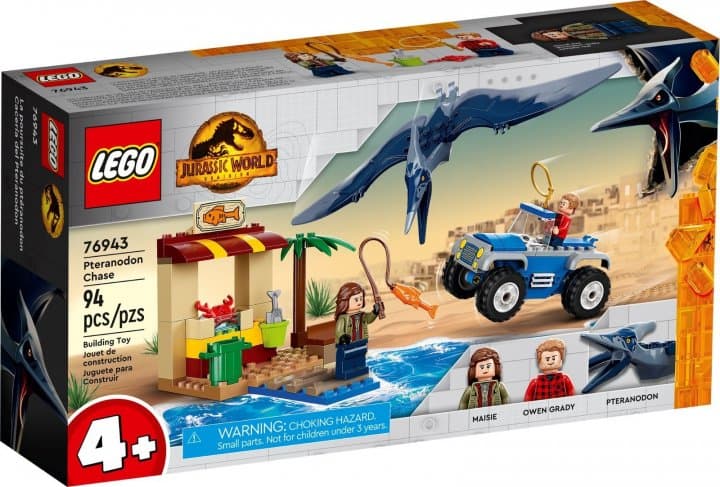 Конструктор Lego Jurassic World Погоня за птеранодоном 94дет 76943